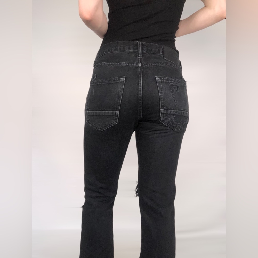 PRPS Slim Straight Fit Distress Black Jeans - Picture 4 of 8